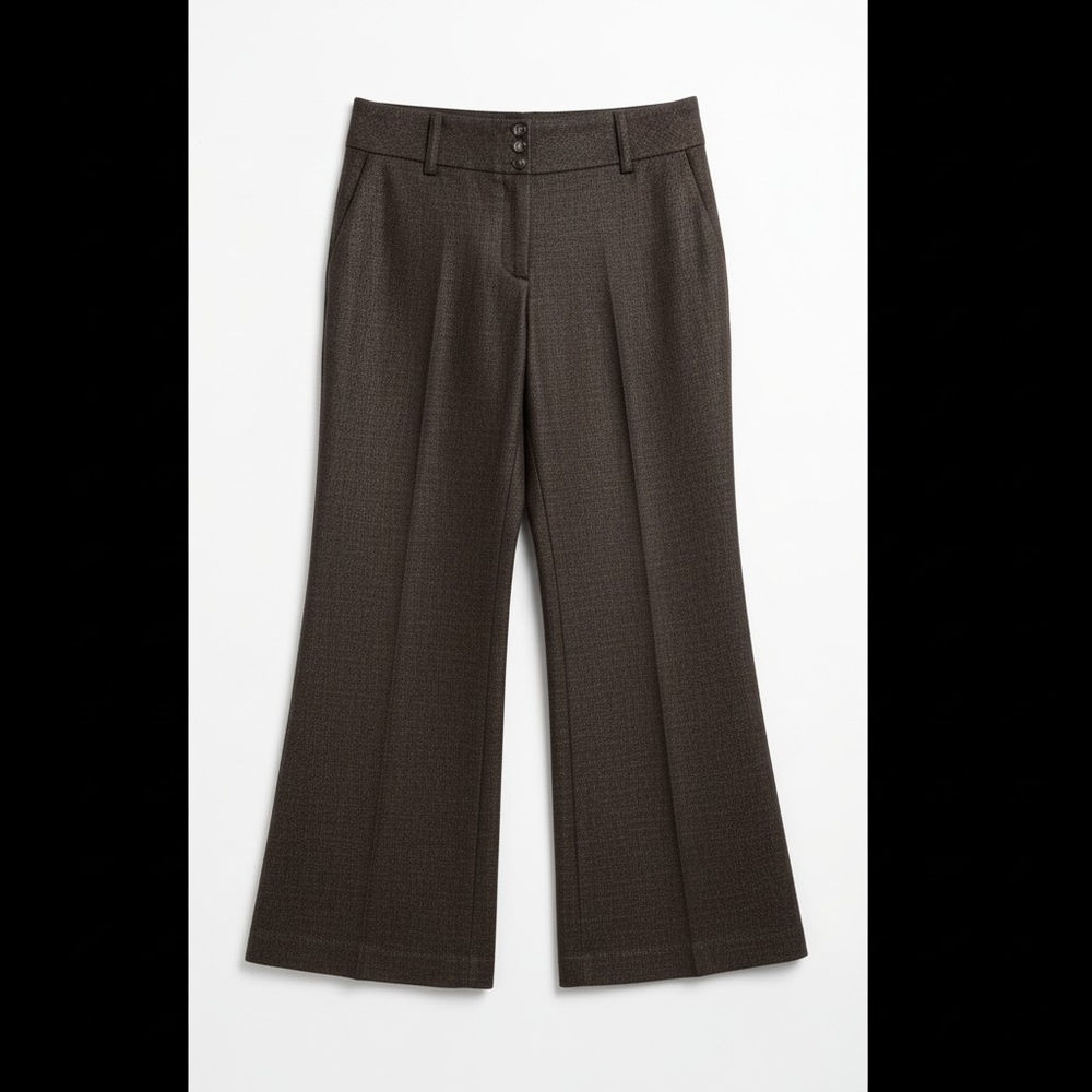 B Wear Byer California Women's Black Trousers Triple Button Waist Size 11 Junior